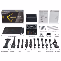 Seasonic VERTEX GX-750 alimentatore per computer 750 W 20+4 pin ATX ATX Nero - Vista aggiuntiva 7