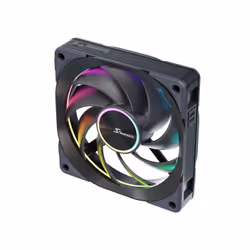 Seasonic MagFlow ARGB Case per computer Ventilatore 12 cm Nero 3 pz - Vista aggiuntiva 5