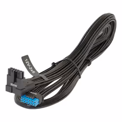 Seasonic WA2V16161BW, 0,7 m, 12V-2x6, 12VHPWR, Maschio, Maschio, Dritto