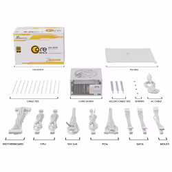 Seasonic CORE GX-850 alimentatore per computer 850 W 20+4 pin ATX ATX Bianco - Vista aggiuntiva 2