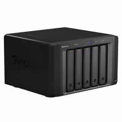 Synology DX517 array di dischi 0 TB Desktop Nero - Vista aggiuntiva 6