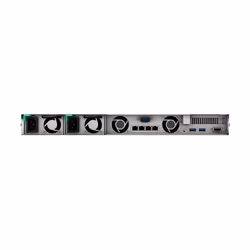 Synology RackStation RS1619XS+ server NAS e di archiviazione Rack (1U) Intel® Xeon® D D-1527 8 GB DDR4 0 TB DiskStation Manager Nero - Vista aggiuntiva 4