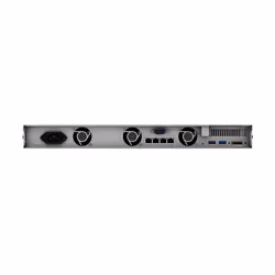Synology RackStation RS820+ server NAS e di archiviazione Rack (1U) Intel Atom® C3538 2 GB DDR4 0 TB DiskStation Manager Nero, Grigio - Vista aggiuntiva 4