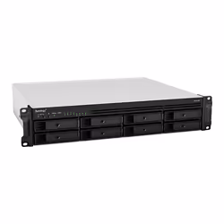 Synology RackStation RS1221RP+ server NAS e di archiviazione Armadio (2U) Ryzen Embedded V1500B 4 GB DDR4 0 TB DiskStation Manager Nero - Vista aggiuntiva 6
