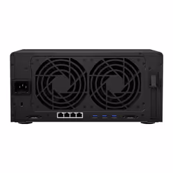 Synology DiskStation DS1821+ server NAS e di archiviazione Tower Ryzen Embedded V1500B 4 GB DDR4 0 TB DiskStation Manager Nero - Vista aggiuntiva 5