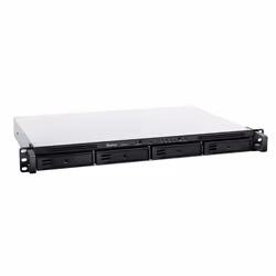 Synology RackStation RS422+ server NAS e di archiviazione Rack (1U) Ryzen Embedded R1600 2 GB DDR4 DSM Nero - Vista aggiuntiva 6