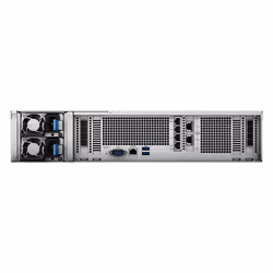 Synology SA SA6400 server NAS e di archiviazione Armadio (2U) EPYC 7272 32 GB DDR4 0 TB DiskStation Manager Nero - Vista aggiuntiva 4