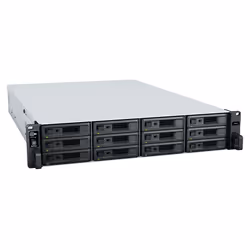 Synology SA SA6400 server NAS e di archiviazione Armadio (2U) EPYC 7272 32 GB DDR4 0 TB DiskStation Manager Nero - Vista aggiuntiva 6