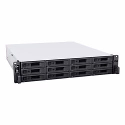 Synology RackStation RS2423+ server NAS e di archiviazione Armadio (2U) Ryzen Embedded V1780B 8 GB DDR4 0 TB DiskStation Manager Nero, Grigio - Vista aggiuntiva 7