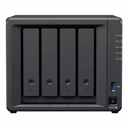 Synology DiskStation DS925+ server NAS e di archiviazione Ryzen Embedded V1500B 4 GB DDR4 0 TB Nero