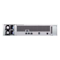 Synology RackStation RS2423RP+II NAS Armadio (2U) AMD Ryzen V1780B 8 GB DDR4 0 TB DiskStation Manager Nero - Vista aggiuntiva 4