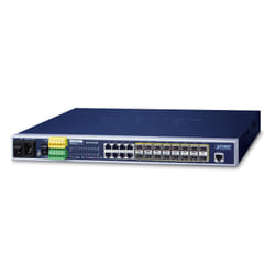 PLANET MGSW-24160F switch di rete Gestito L2+ Gigabit Ethernet (10/100/1000) Supporto Power over Ethernet (PoE) 1U Blu
