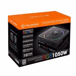 Thermaltake Toughpower Grand RGB 1050W Platinum alimentatore per computer 24-pin ATX ATX Nero - Vista aggiuntiva 8