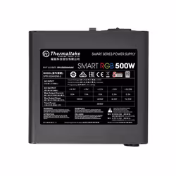 Thermaltake Smart RGB alimentatore per computer 500 W 20+4 pin ATX ATX Nero - Vista aggiuntiva 4