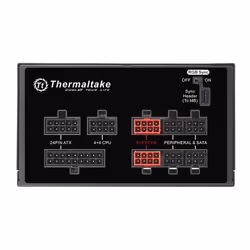 Thermaltake Toughpower Grand RGB 750W Gold (RGB Sync Edition) alimentatore per computer 24-pin ATX ATX Nero - Vista aggiuntiva 6