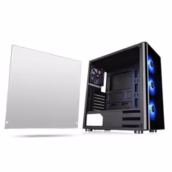 Thermaltake V200 TG RGB Midi Tower Nero - Vista aggiuntiva 6