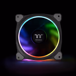Thermaltake CL-F076-PL12SW-A sistema di raffreddamento per computer Case per computer Ventilatore 12 cm Nero - Vista aggiuntiva 4