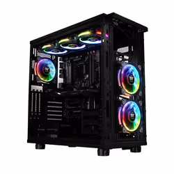 Thermaltake CL-F076-PL12SW-A sistema di raffreddamento per computer Case per computer Ventilatore 12 cm Nero - Vista aggiuntiva 8
