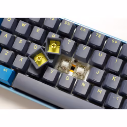 Ducky One 3 Daybreak Mini tastiera Gaming USB Tedesco Nero, Blu, Verde