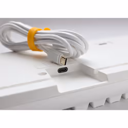Ducky One 3 Classic Pure White tastiera Gaming USB Tedesco Bianco - Vista aggiuntiva 6