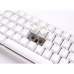 Ducky One 3 Mini Pure White tastiera Gaming USB Tedesco Bianco