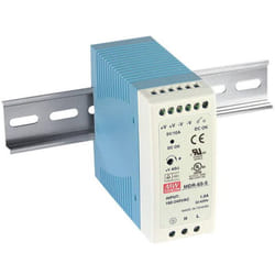 Mean Well - MDR-60-5 Alimentatore per guida din 5 v/dc 10 a 50 w Num. uscite:1 x Contenuto 1 pz.