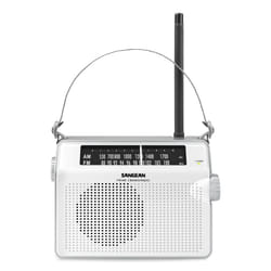 Sangean PR-D6 Portatile Analogico Bianco