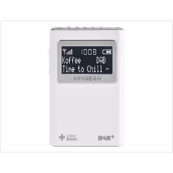 Sangean DPR-39 radio Portatile Bianco - Vista aggiuntiva 2