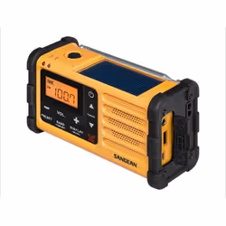 Sangean MMR-88 radio Portatile Digitale Nero, Giallo - Vista aggiuntiva 8