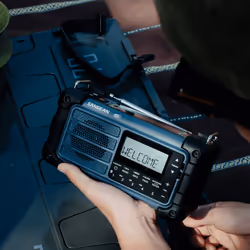 Sangean MMR-99 DAB Portatile Digitale Blu - Vista aggiuntiva 6