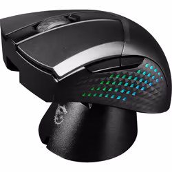 MSI CLUTCH GM51 LIGHTWEIGHT WIRELESS mouse Gaming Mano destra RF Wireless + Bluetooth + USB Type-C Ottico 26000 DPI - Vista aggiuntiva 4