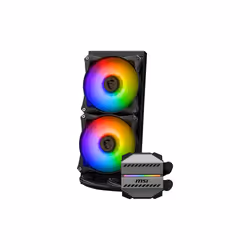 MSI MAG CORELIQUID M240 sistema di raffreddamento per computer Processore Raffreddatore di liquidi tutto in uno 24 cm Nero - Vista aggiuntiva 4