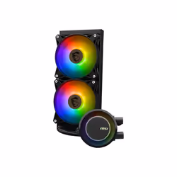 MSI MAG CORELIQUID E240 sistema di raffreddamento per computer Scheda madre, Processore Kit di raffreddamento a liquido 12 cm Nero - Vista aggiuntiva 4