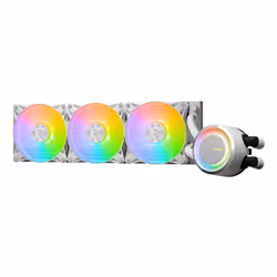 MSI MAG CORELIQUID E360 WHITE sistema di raffreddamento per computer Scheda madre, Processore Kit di raffreddamento a liquido 12 cm Bianco - Vista aggiuntiva 4