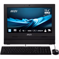 MSI Pro AP162T ADL-007XES, 39,6 cm (15.6"), Full HD, Intel® N, 4 GB, 256 GB, Nero