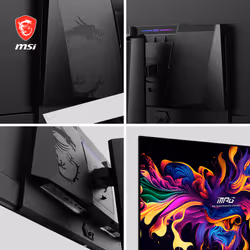 MSI MPG 271QRXDE QD-OLED 26.5" Wide Quad HD Nero - Vista aggiuntiva 4