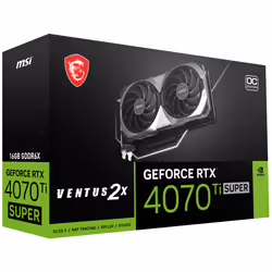 MSI VENTUS GeForce RTX 4070 Ti SUPER 16G 2X OC NVIDIA 16 GB GDDR6X - Vista aggiuntiva 4