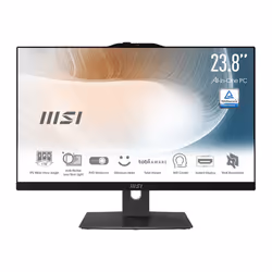 MSI Modern AM242P 12M, 60,5 cm (23.8"), Full HD, Intel® Core™ i5, 16 GB, 512 GB, Nero