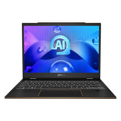 MSI Summit E13 AI EVO A1MTG-023ES Intel Core Ultra 7 155H Ibrido (2 in 1) 33,8 cm (13.3") Touch screen Full HD+ 32 GB LPDDR5-SDRAM 1 TB SSD Wi-Fi 7 (802.11be) Windows 11 Pro Nero
