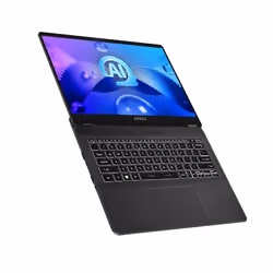 MSI Prestige 14 AI Evo C1MG-030ES Intel Core Ultra 5 125H Computer portatile 35,6 cm (14") Full HD+ 16 GB DDR5-SDRAM 1 TB SSD Wi-Fi 7 (802.11be) Windows 11 Home Grigio - Vista aggiuntiva 6