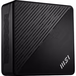 MSI Cubi N ADL S-078EU Intel® N N100 4 GB DDR4-SDRAM 128 GB SSD Windows 11 Pro Mini PC Nero