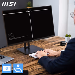 MSI Pro MP245PG Monitor PC 60,5 cm (23.8") 1920 x 1080 Pixel Full HD LCD Nero - Vista aggiuntiva 5