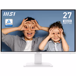 MSI Pro MP273QW E2 Monitor PC 68,6 cm (27") 2560 x 1440 Pixel Wide Quad HD Bianco