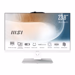 MSI Modern AM242P 12M, 60,5 cm (23.8"), Full HD, Intel® Core™ i5, 16 GB, 512 GB, FreeDOS