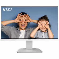MSI Pro MP2412W Monitor PC 60,5 cm (23.8") 1920 x 1080 Pixel Full HD LCD Bianco - Vista aggiuntiva 2