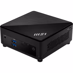 MSI Cubi NUC 1M-012BEU, 0.84L sized PC, Mini PC barebone, Intel SoC, DDR5-SDRAM, M.2, 120 W