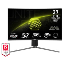 MSI MAG 276CPXF Monitor 27 pollici Full HD VA 280 Hz 0,5 ms curvo Nero