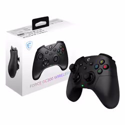 MSI FORCE GC300 WIRELESS Nero USB 2.0 Gamepad Analogico PC - Vista aggiuntiva 5