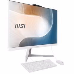 MSI Modern AM242 1M-1220EU Intel Core 5 120U 60,5 cm (23.8") 1920 x 1080 Pixel PC All-in-one 8 GB DDR5-SDRAM 512 GB SSD Windows 11 Pro Wi-Fi 6E (802.11ax) Bianco - Vista aggiuntiva 4