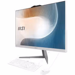 MSI Modern AM242 1M-1220EU Intel Core 5 120U 60,5 cm (23.8") 1920 x 1080 Pixel PC All-in-one 8 GB DDR5-SDRAM 512 GB SSD Windows 11 Pro Wi-Fi 6E (802.11ax) Bianco - Vista aggiuntiva 5